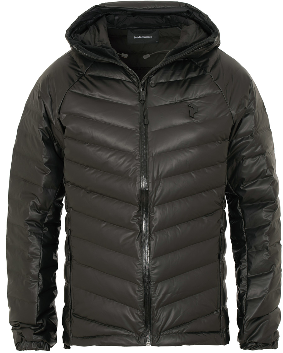 Homme | Manteaux Et Vestes | Peak Performance | Frost Dry Down Hooded Jacket Black