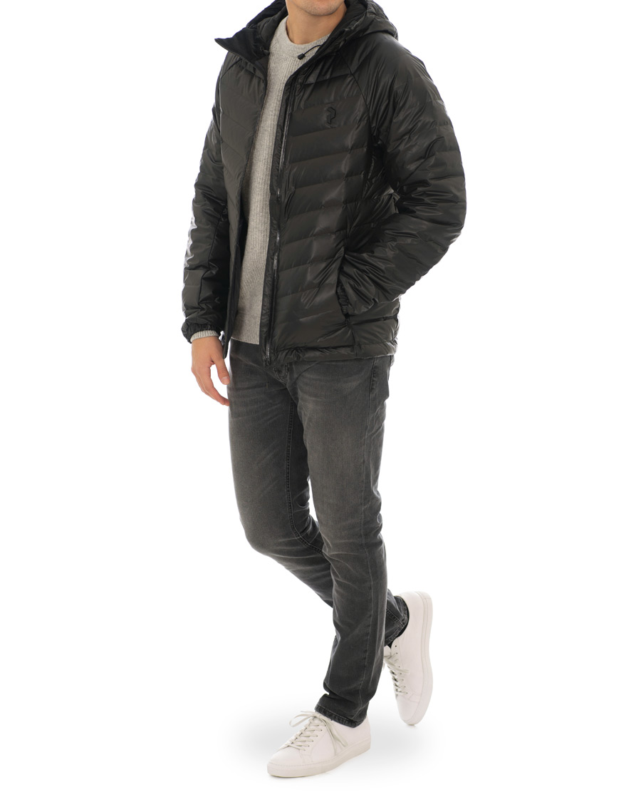 Homme | Manteaux Et Vestes | Peak Performance | Frost Dry Down Hooded Jacket Black