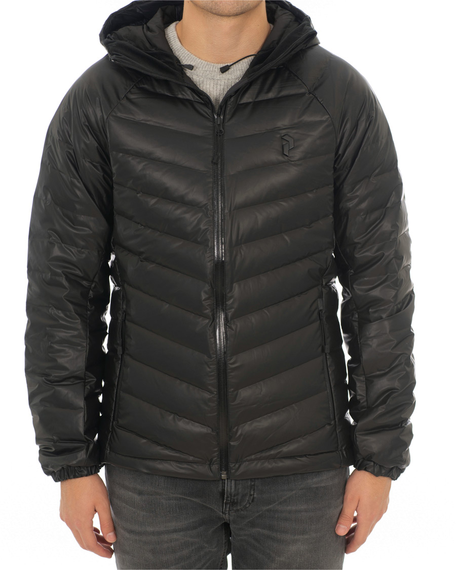 Homme | Manteaux Et Vestes | Peak Performance | Frost Dry Down Hooded Jacket Black