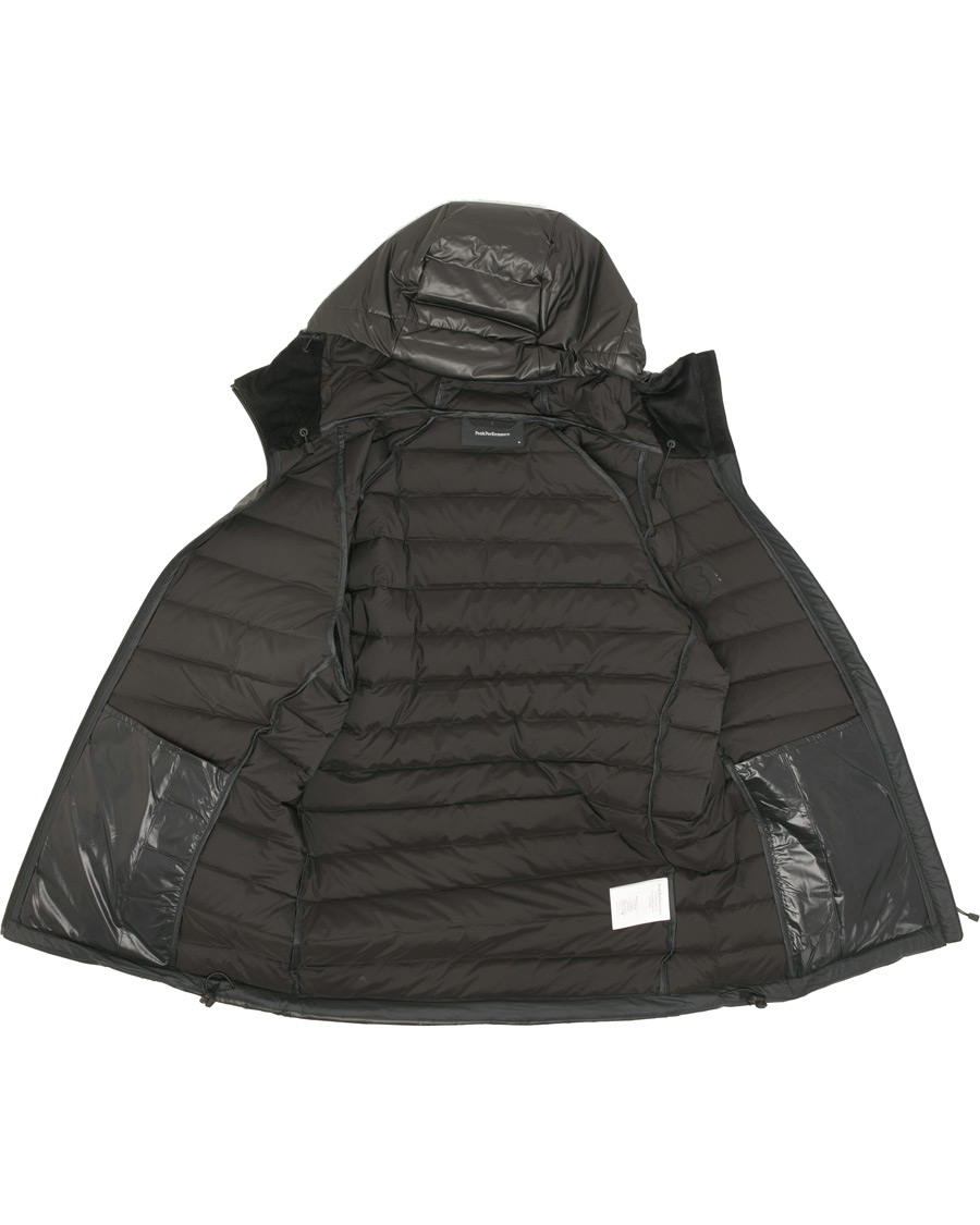 Homme | Manteaux Et Vestes | Peak Performance | Frost Dry Down Hooded Jacket Black