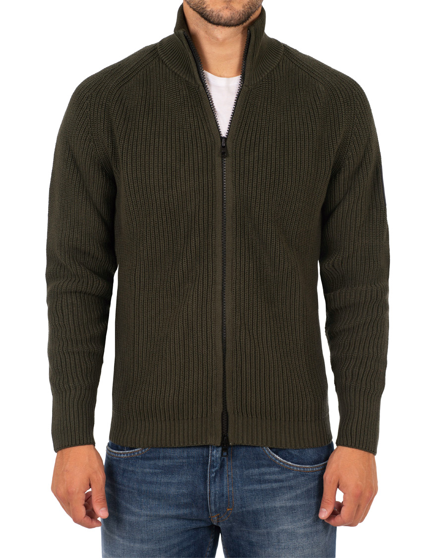 Homme | Pulls Et Tricots | Peak Performance | Curtis Full Zip Olive Extreme