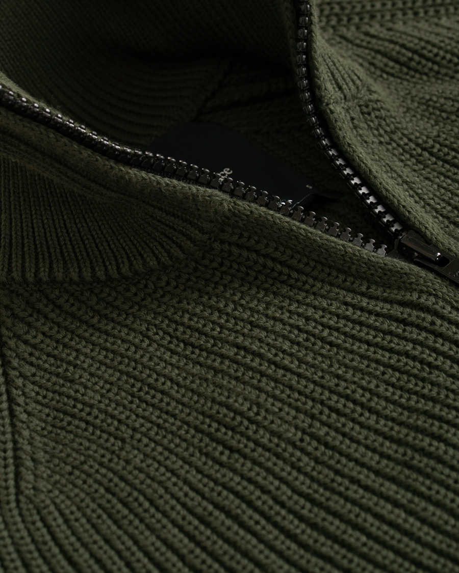 Homme | Pulls Et Tricots | Peak Performance | Curtis Full Zip Olive Extreme