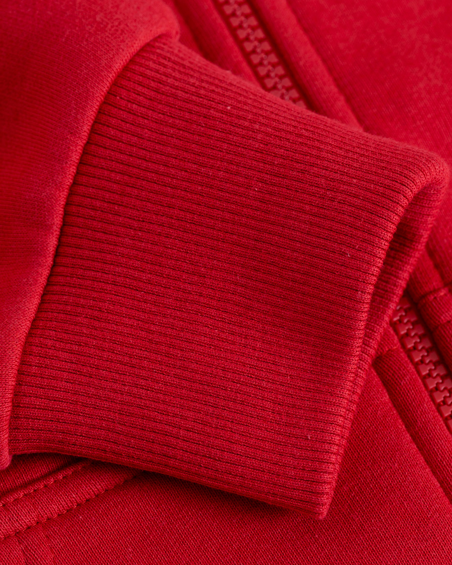 Homme | Pulls Et Tricots | Peak Performance | Logo Zip Hoodie Red