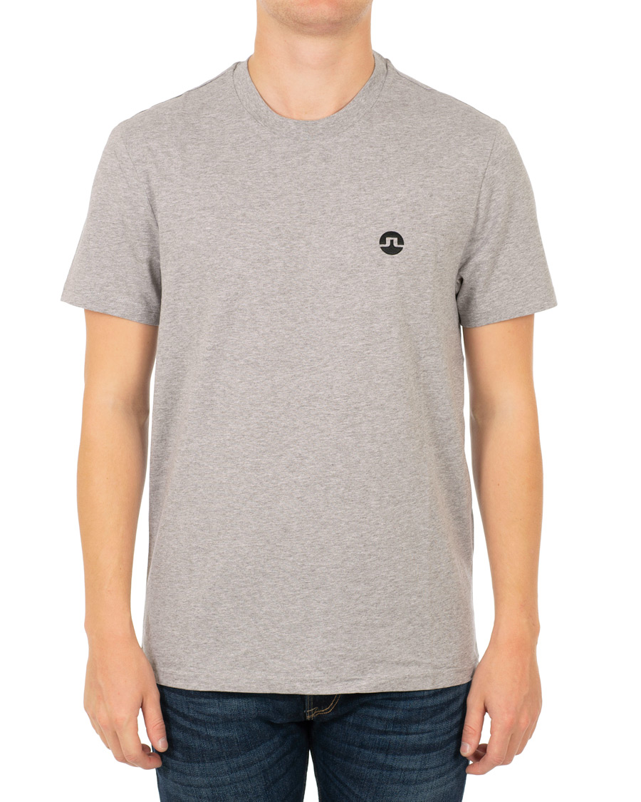 Homme | T-shirts | J.Lindeberg | Bridge Crew Neck Tee Grey