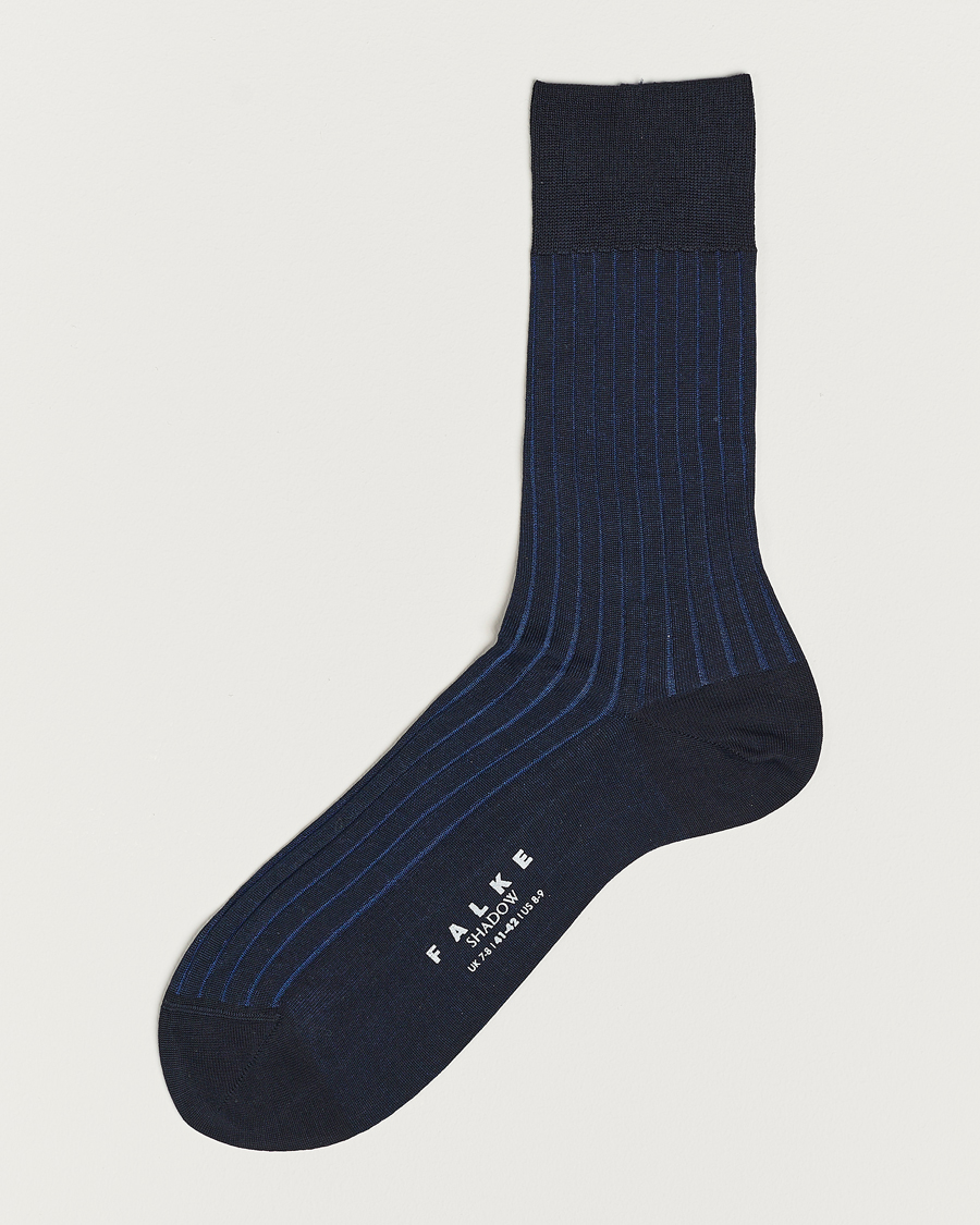 Homme | Sous-Vêtements Et Chaussettes | Falke | Shadow Stripe Sock Navy