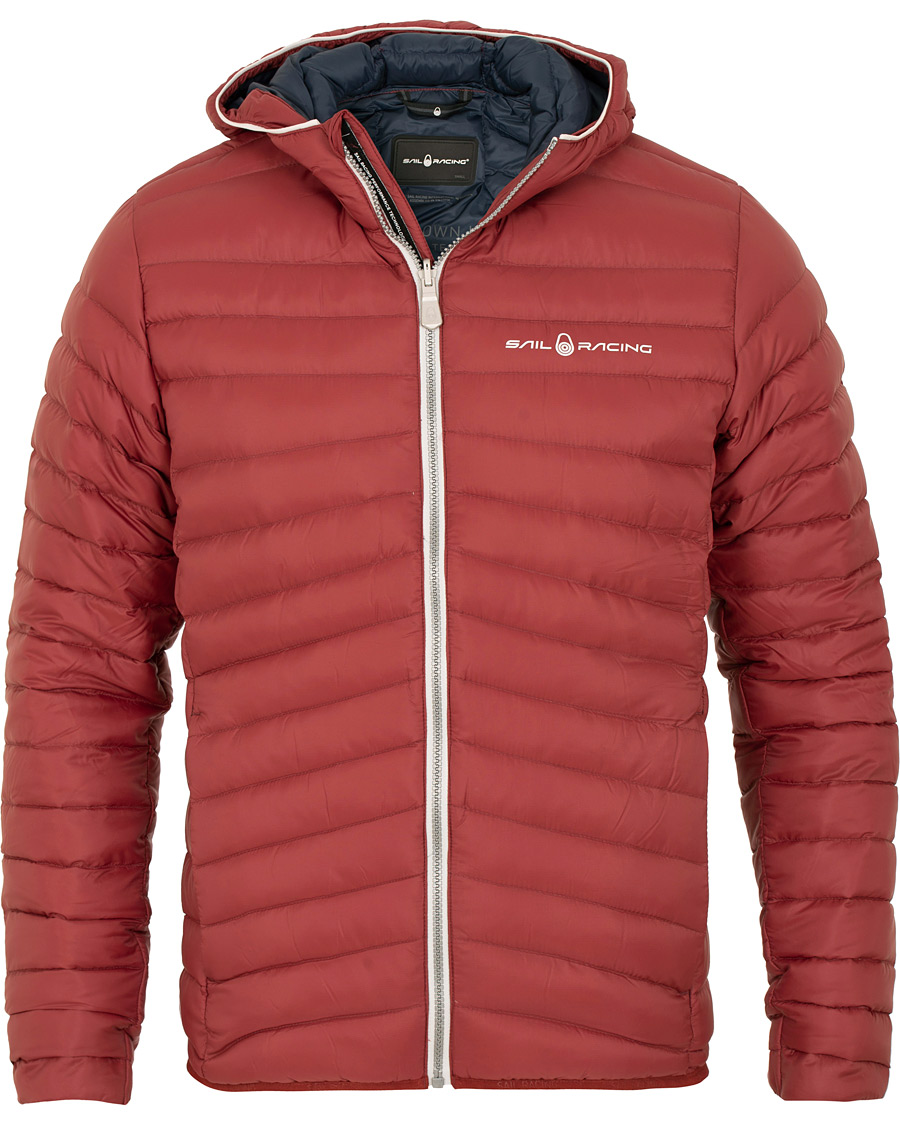 Homme | Manteaux Et Vestes | Sail Racing | Link Down Hooded Jacket Burgundy Red
