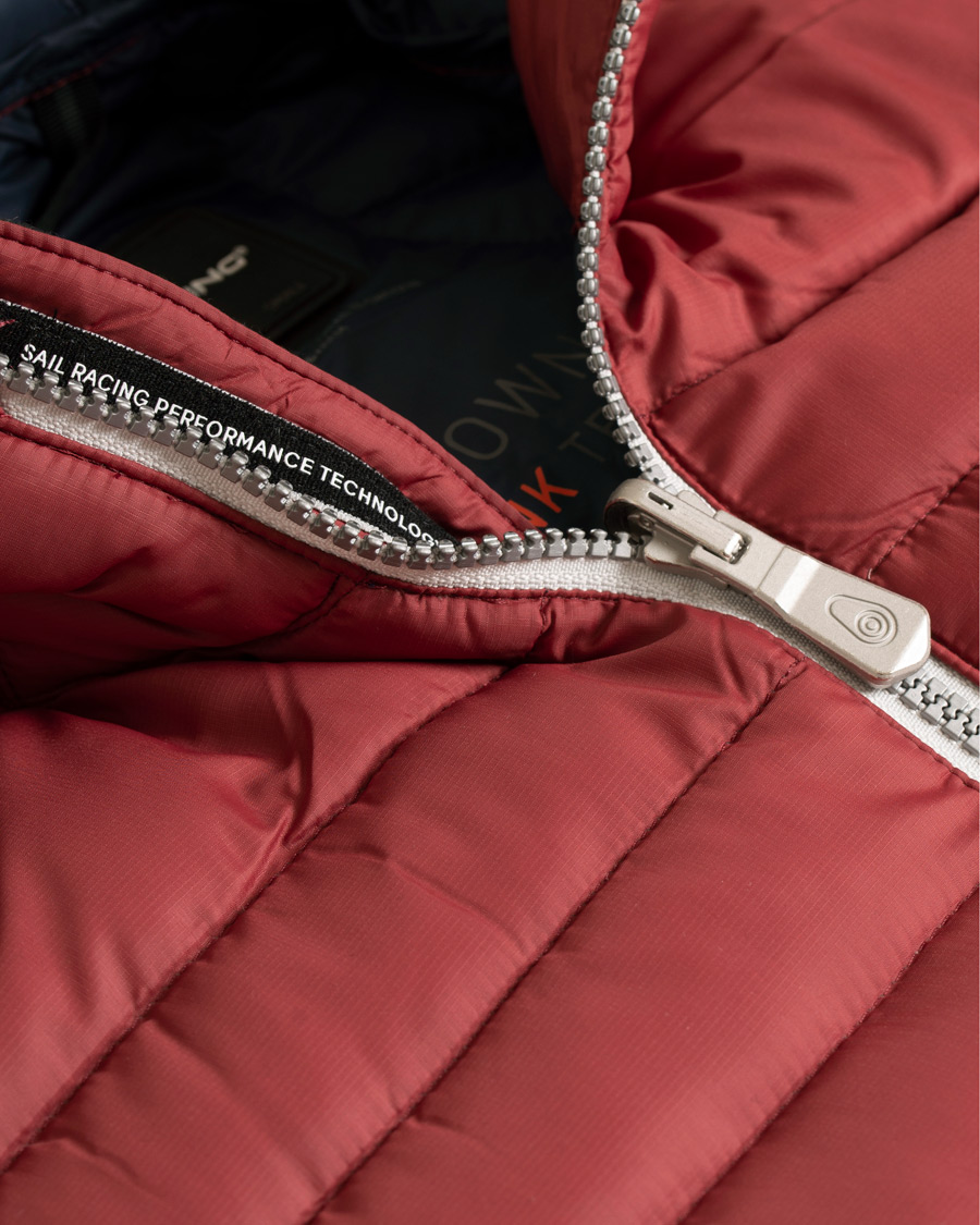 Homme | Manteaux Et Vestes | Sail Racing | Link Down Hooded Jacket Burgundy Red