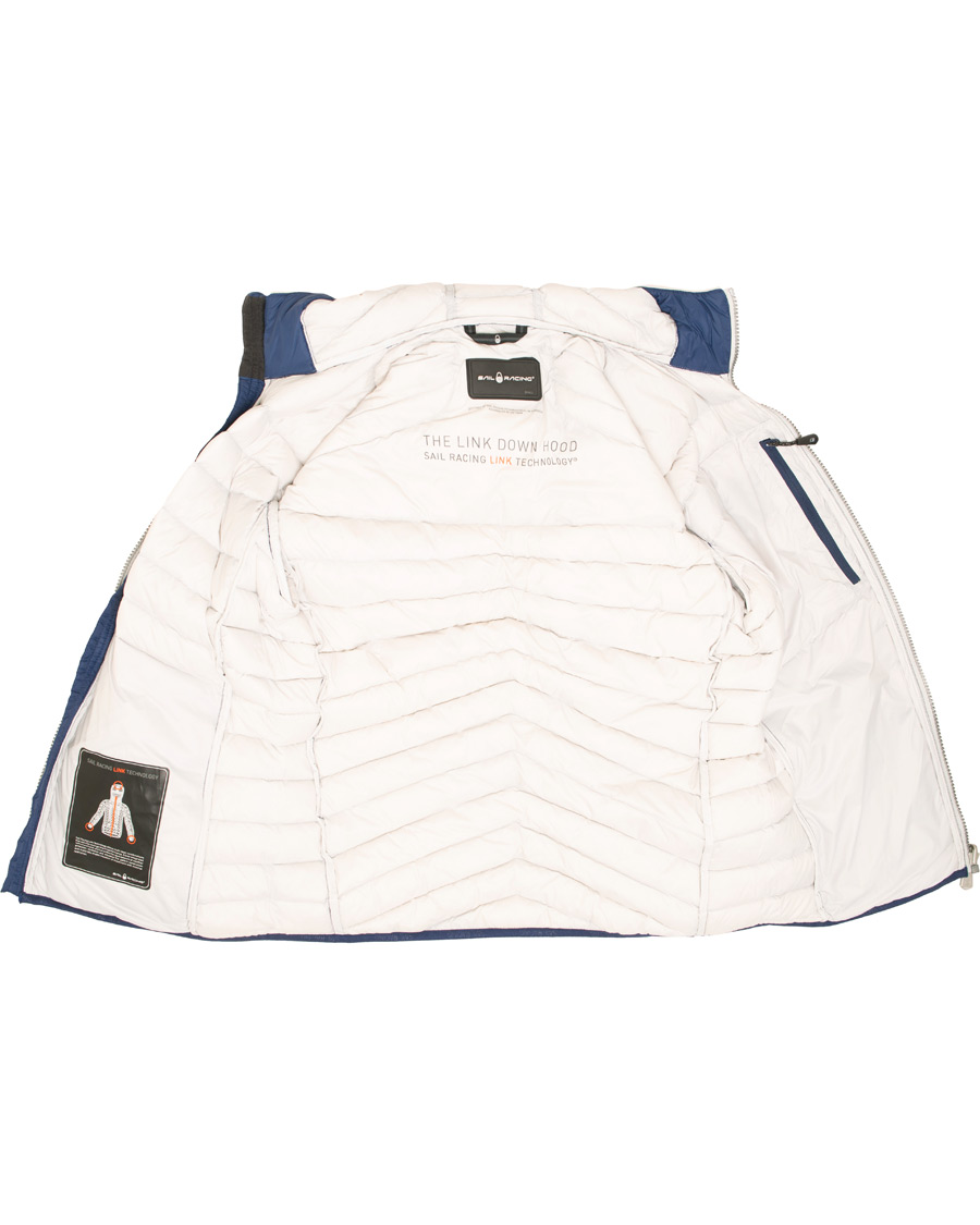 Homme | Manteaux Et Vestes | Sail Racing | Link Down Hooded Jacket Storm Blue
