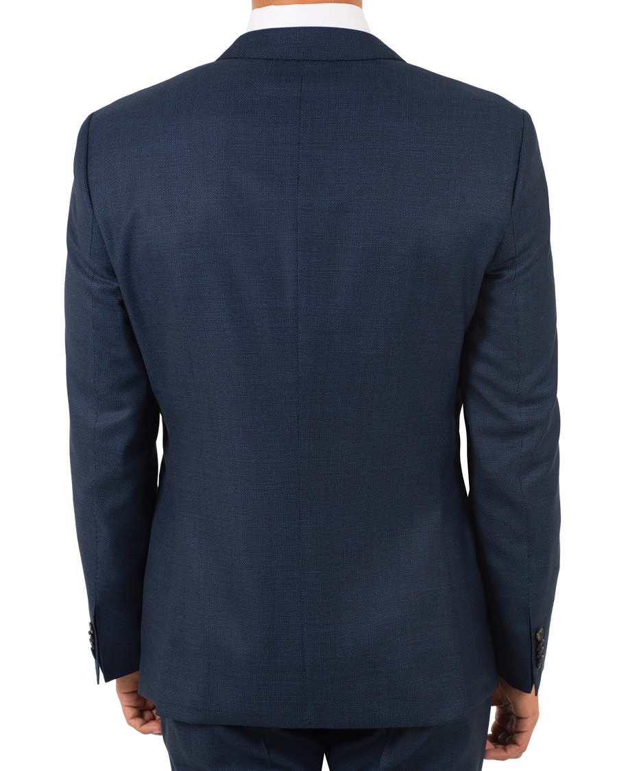 Homme | Costumes | BOSS BLACK | BOSS Helward/Gelvin Peak Lapel Wool Suit Navy