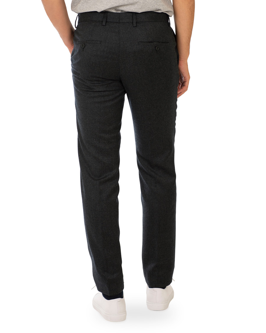Homme | Pantalons | BOSS BLACK | BOSS Gains Washable Stretch Flannel Trousers Open Grey