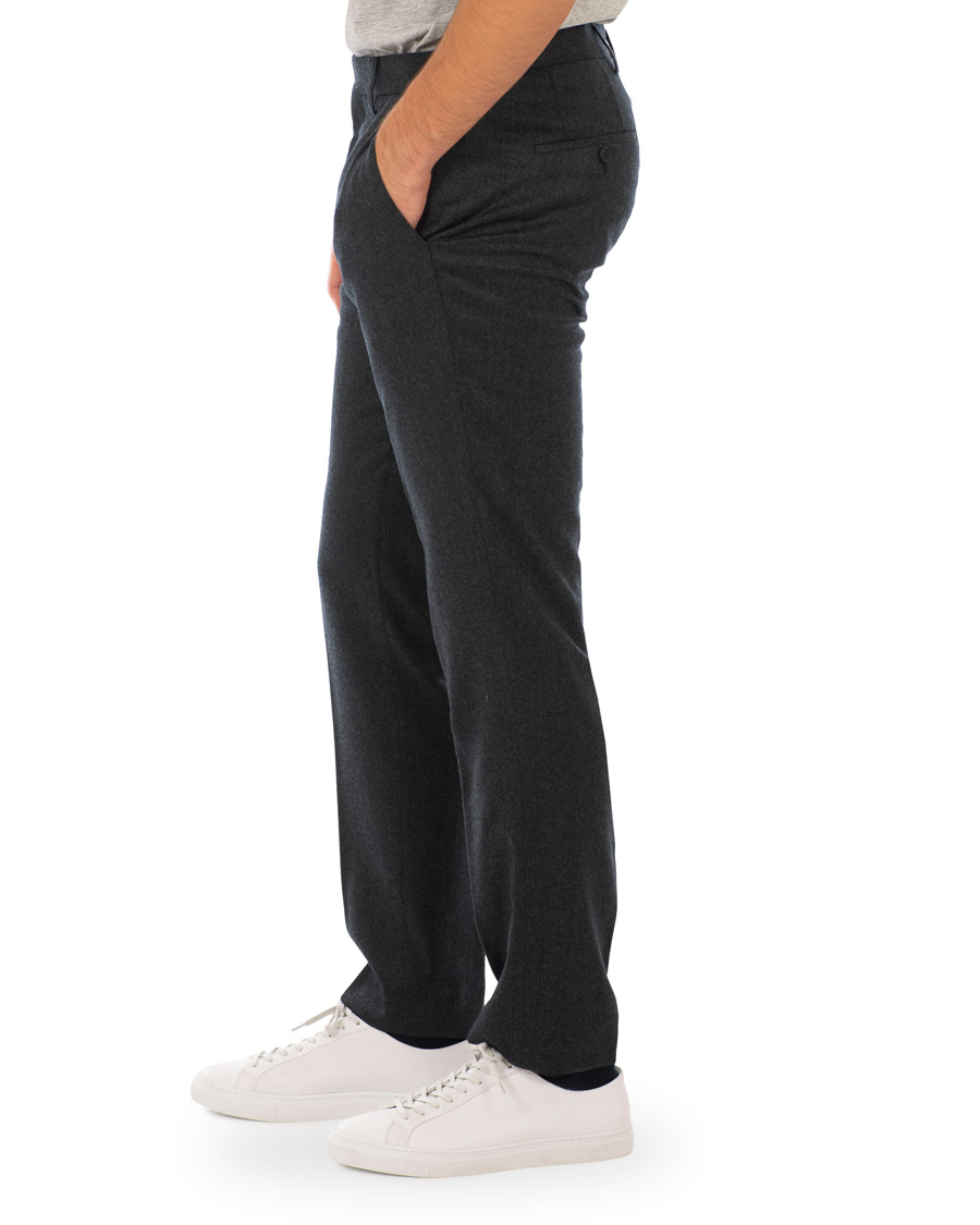 Homme | Pantalons | BOSS BLACK | BOSS Gains Washable Stretch Flannel Trousers Open Grey