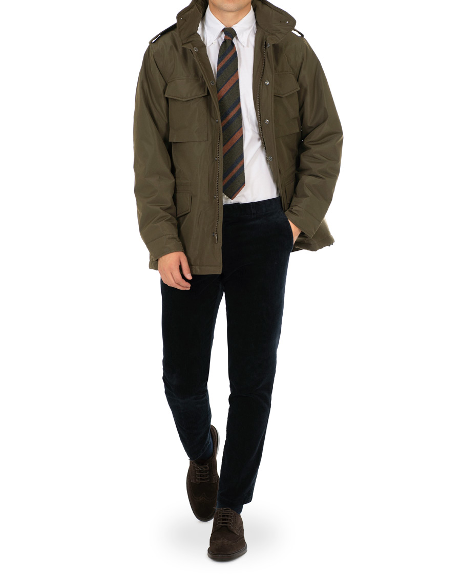 Homme | Manteaux Et Vestes | Aspesi | New Field Jacket Nylon Dark Green