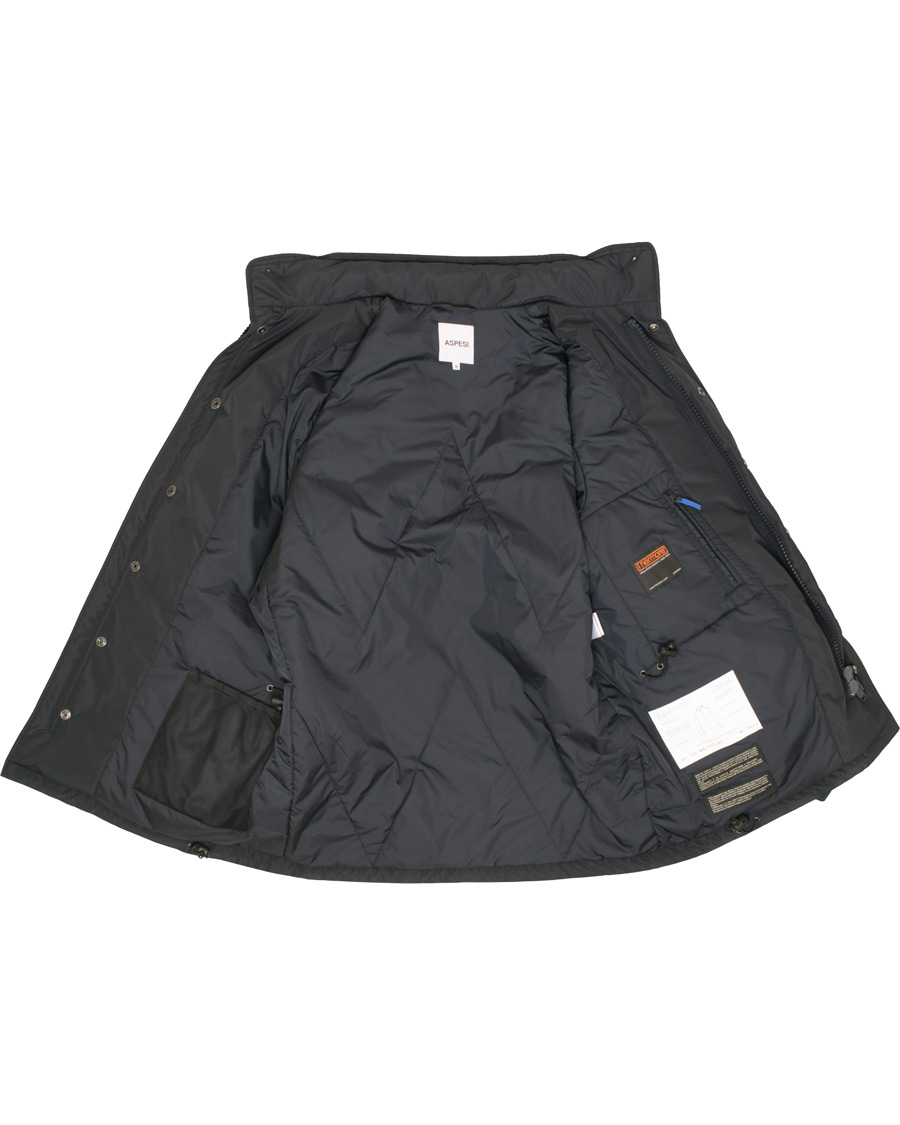 Homme | Manteaux Et Vestes | Aspesi | New Field Jacket Nylon Navy