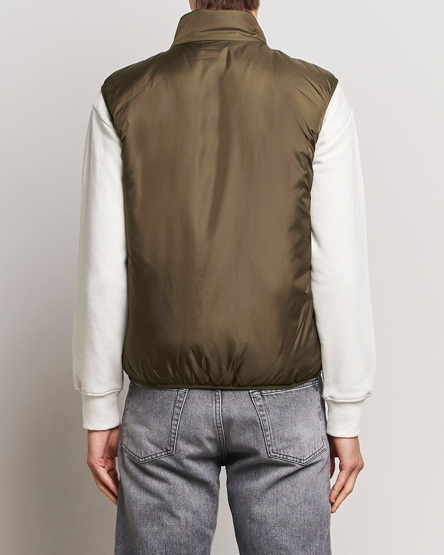 Homme | Manteaux Et Vestes | Aspesi | Jil Padded Vest Dark Military