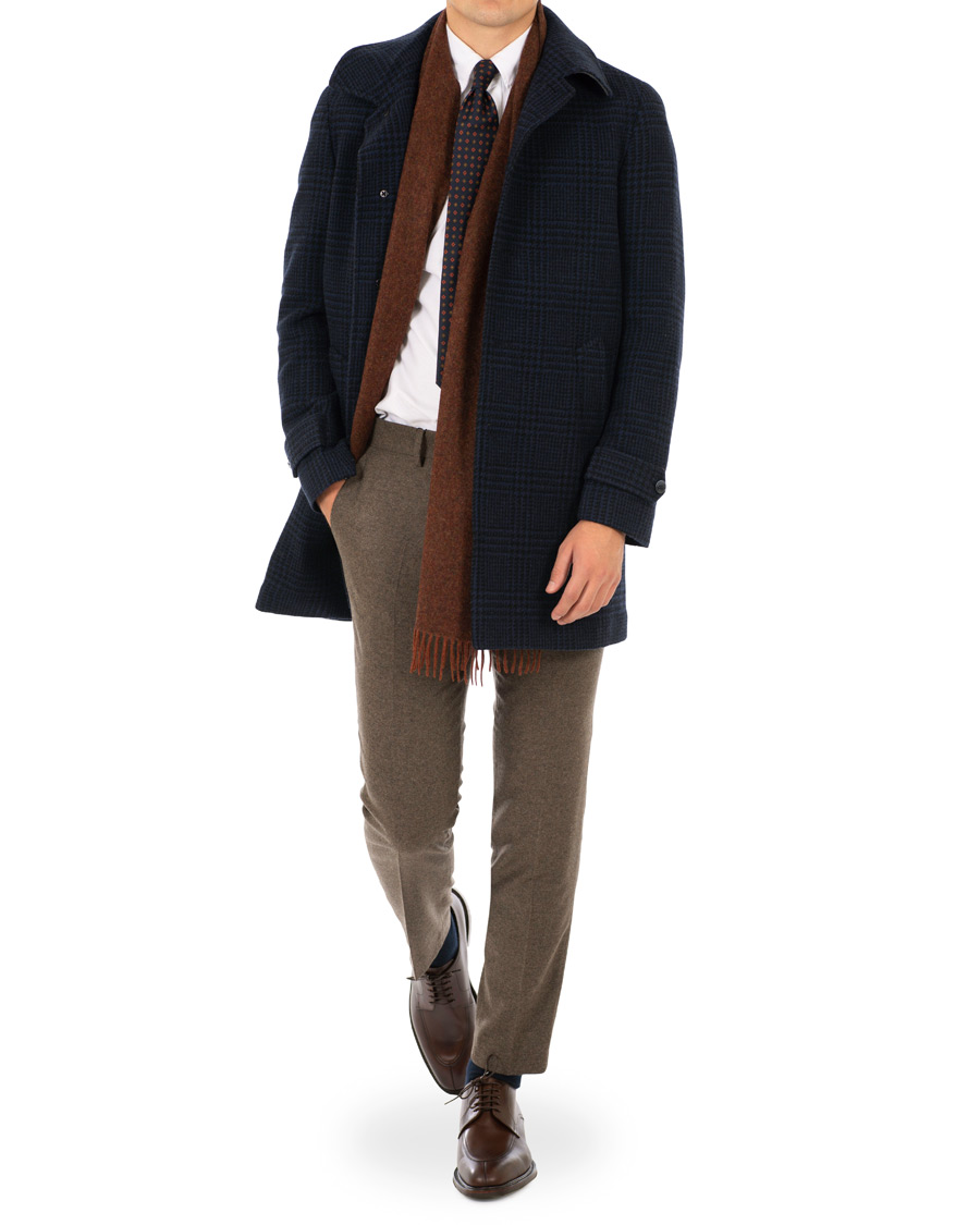Homme | Manteaux Et Vestes | Hackett | Glencheck Carcoat Blue