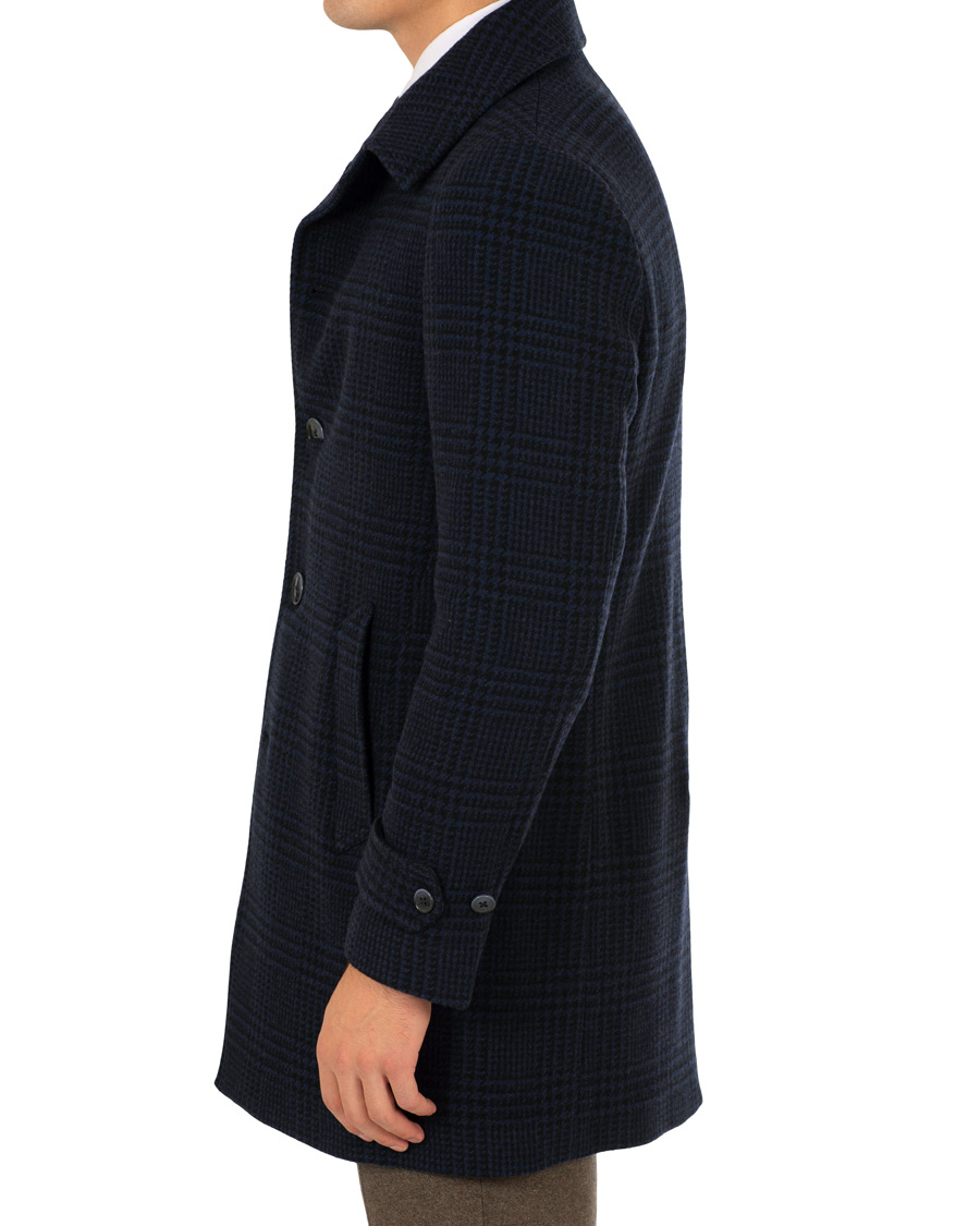 Homme | Manteaux Et Vestes | Hackett | Glencheck Carcoat Blue