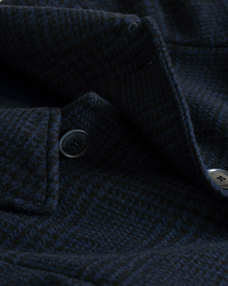 Homme | Manteaux Et Vestes | Hackett | Glencheck Carcoat Blue