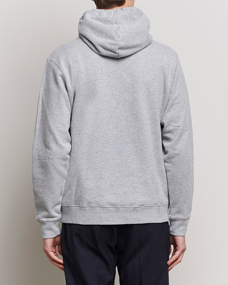 Homme | Pulls Et Tricots | Sunspel | Loopback Hoodie Grey Melange