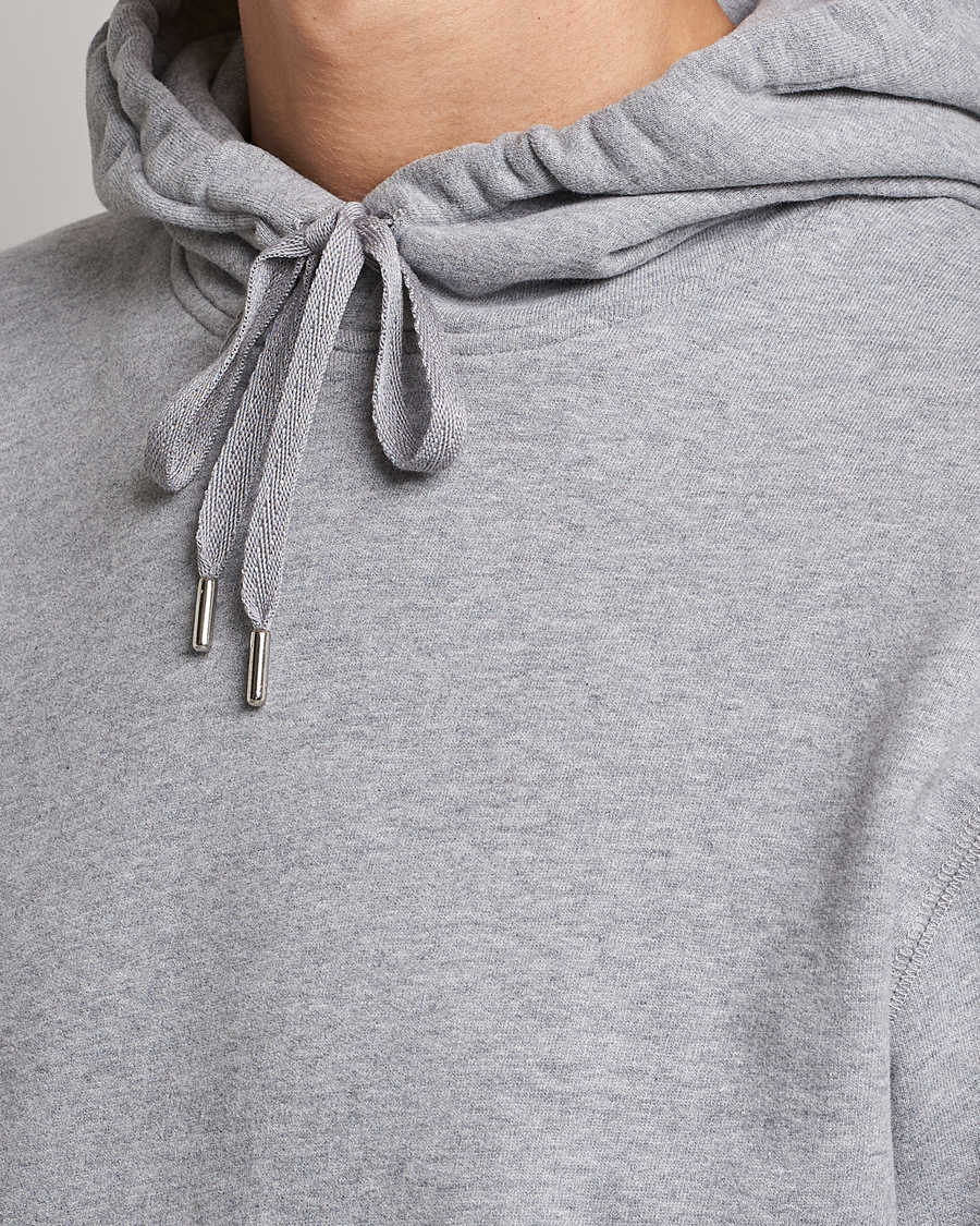 Homme | Pulls Et Tricots | Sunspel | Loopback Hoodie Grey Melange