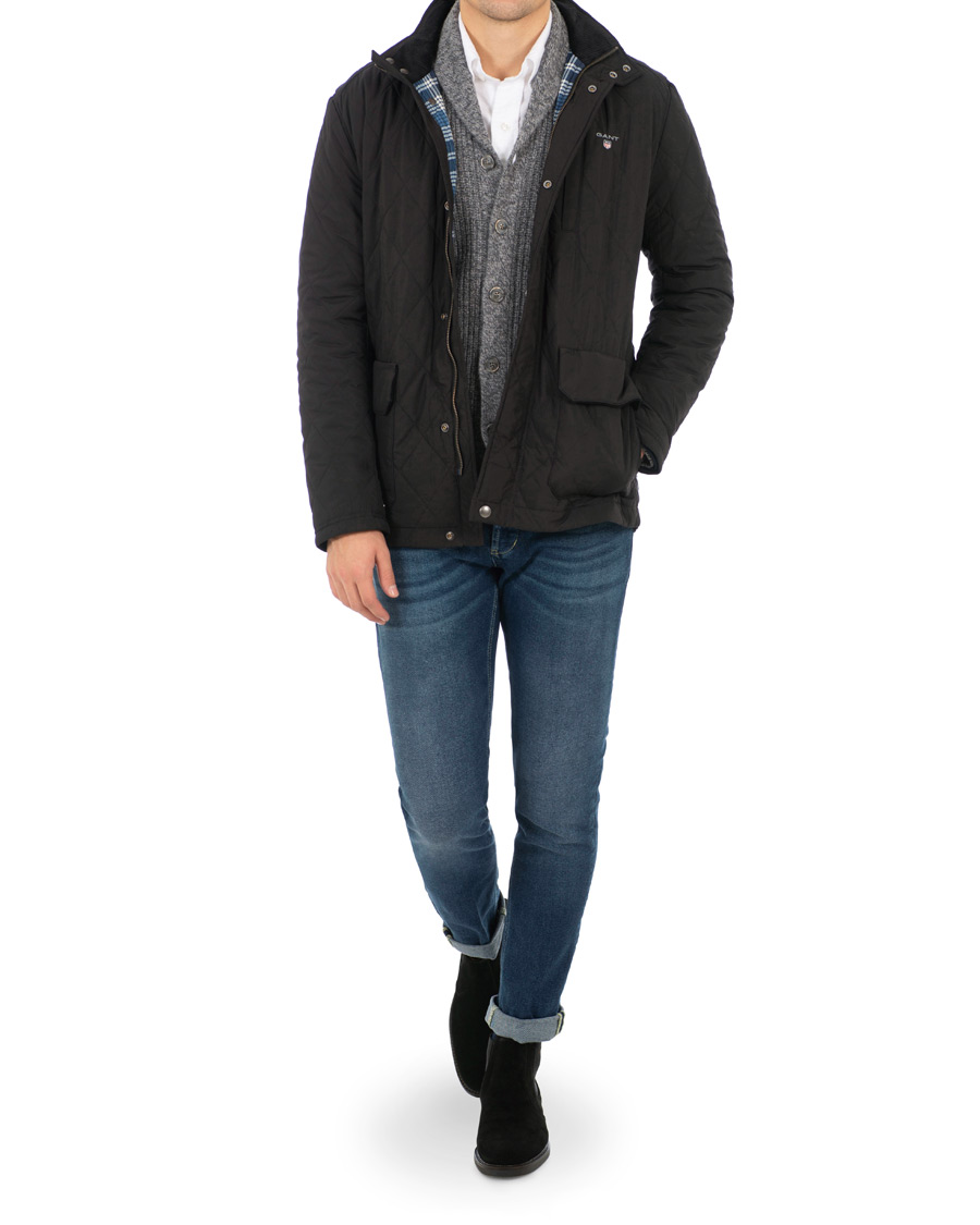 Homme | Manteaux Et Vestes | GANT | The Quilted City Jacket Black