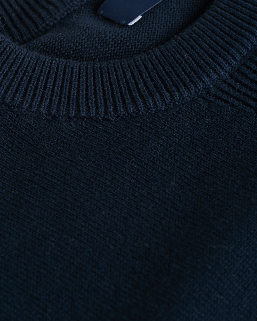 Homme | Pulls Et Tricots | GANT | Logo Crew Neck Marine
