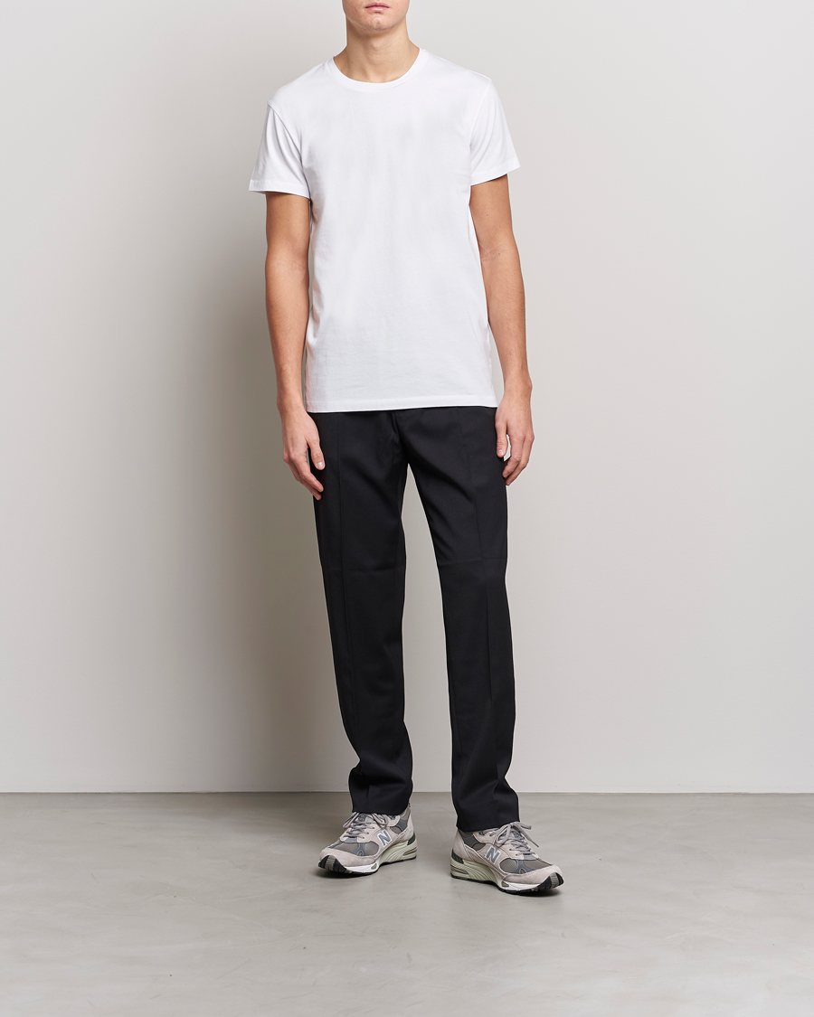Homme | T-shirts | Samsøe Samsøe | Kronos Crew Neck Tee White