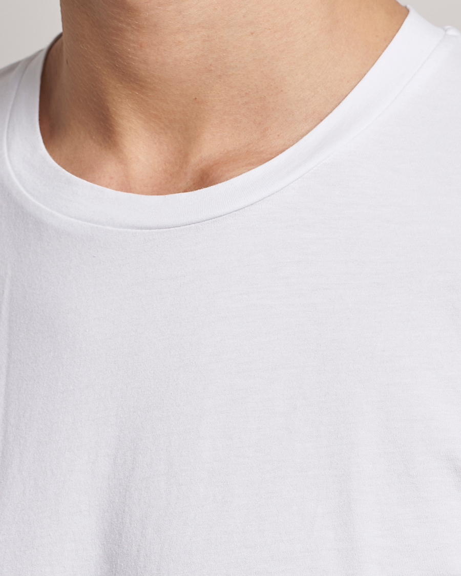 Homme | T-shirts | Samsøe Samsøe | Kronos Crew Neck Tee White