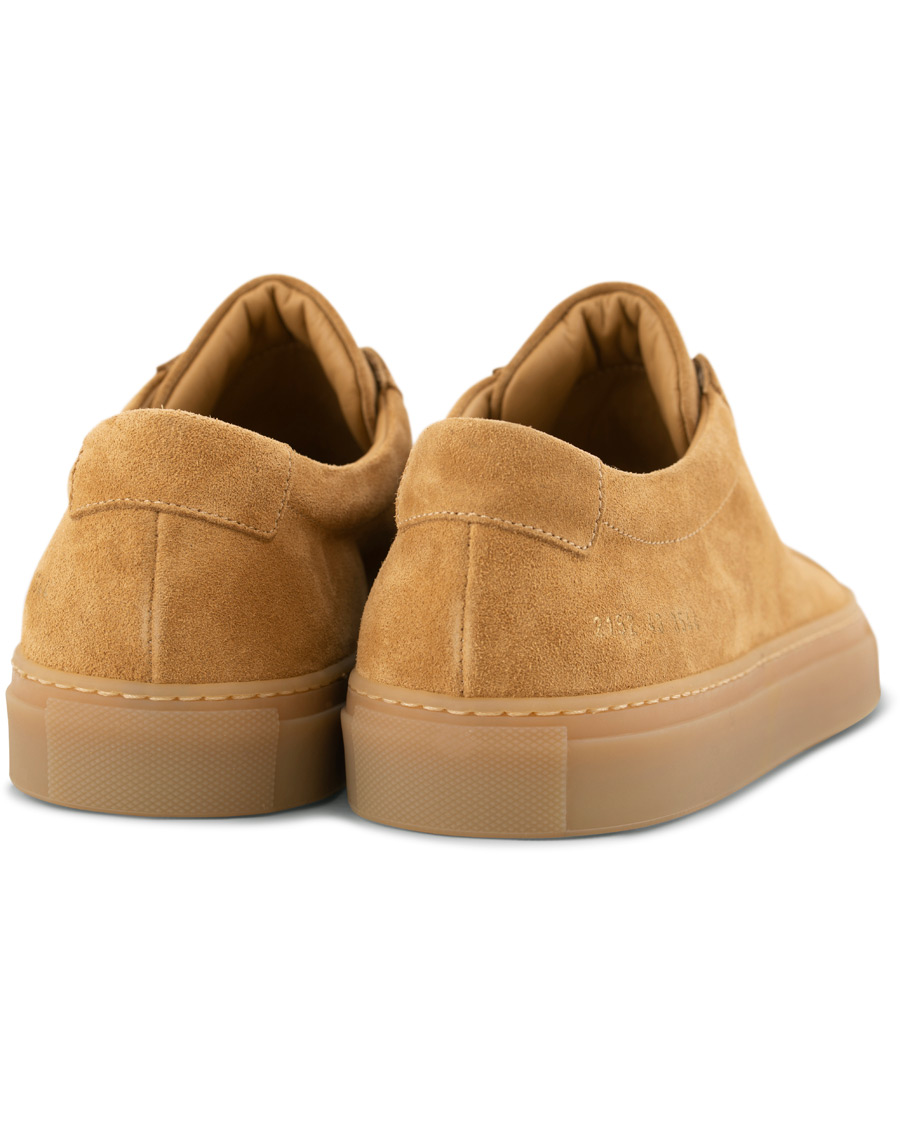 Homme | Common Projects Original Achilles Leather Sneakers Beige Suede | Common Projects | Original Achilles Leather Sneakers Beige Suede