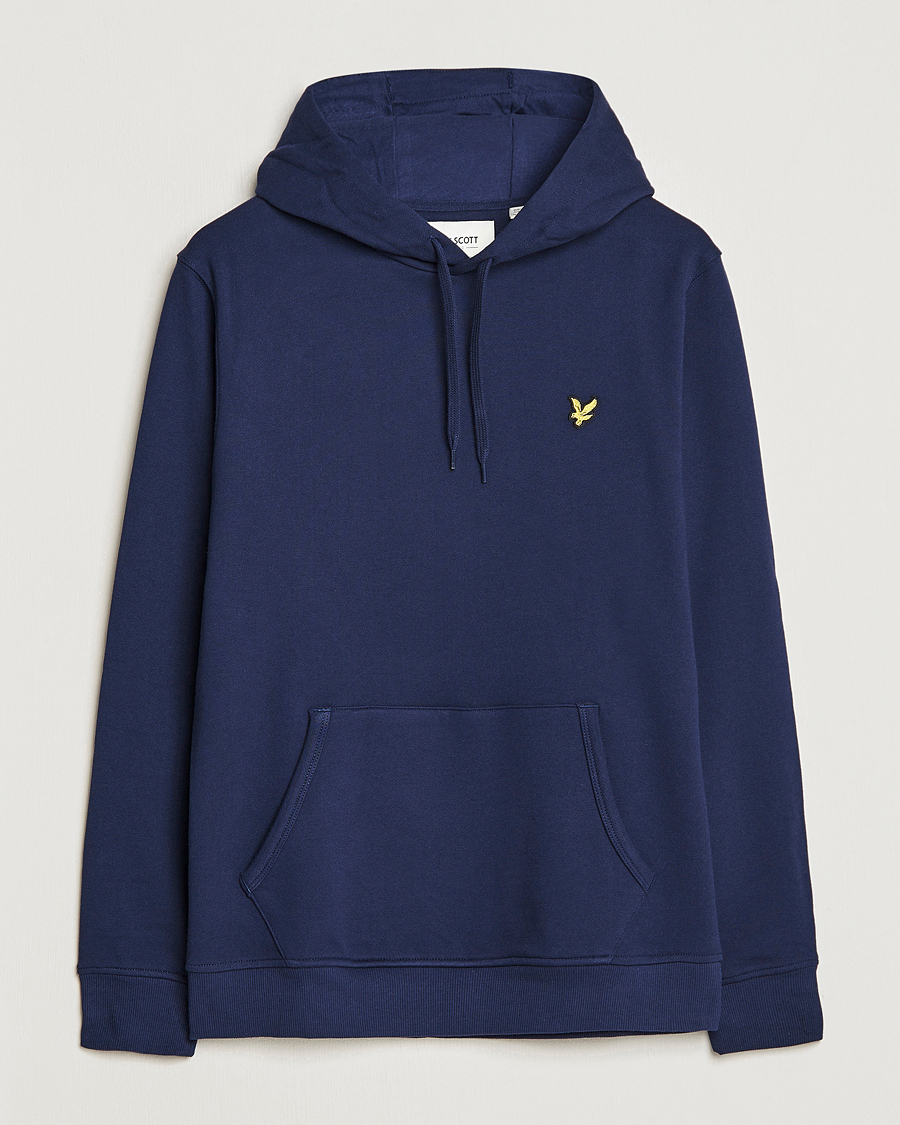 Homme | Pulls Et Tricots | Lyle & Scott | Organic Cotton Pullover Hoodie Navy