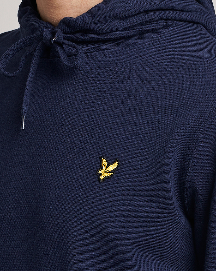 Homme | Pulls Et Tricots | Lyle & Scott | Organic Cotton Pullover Hoodie Navy