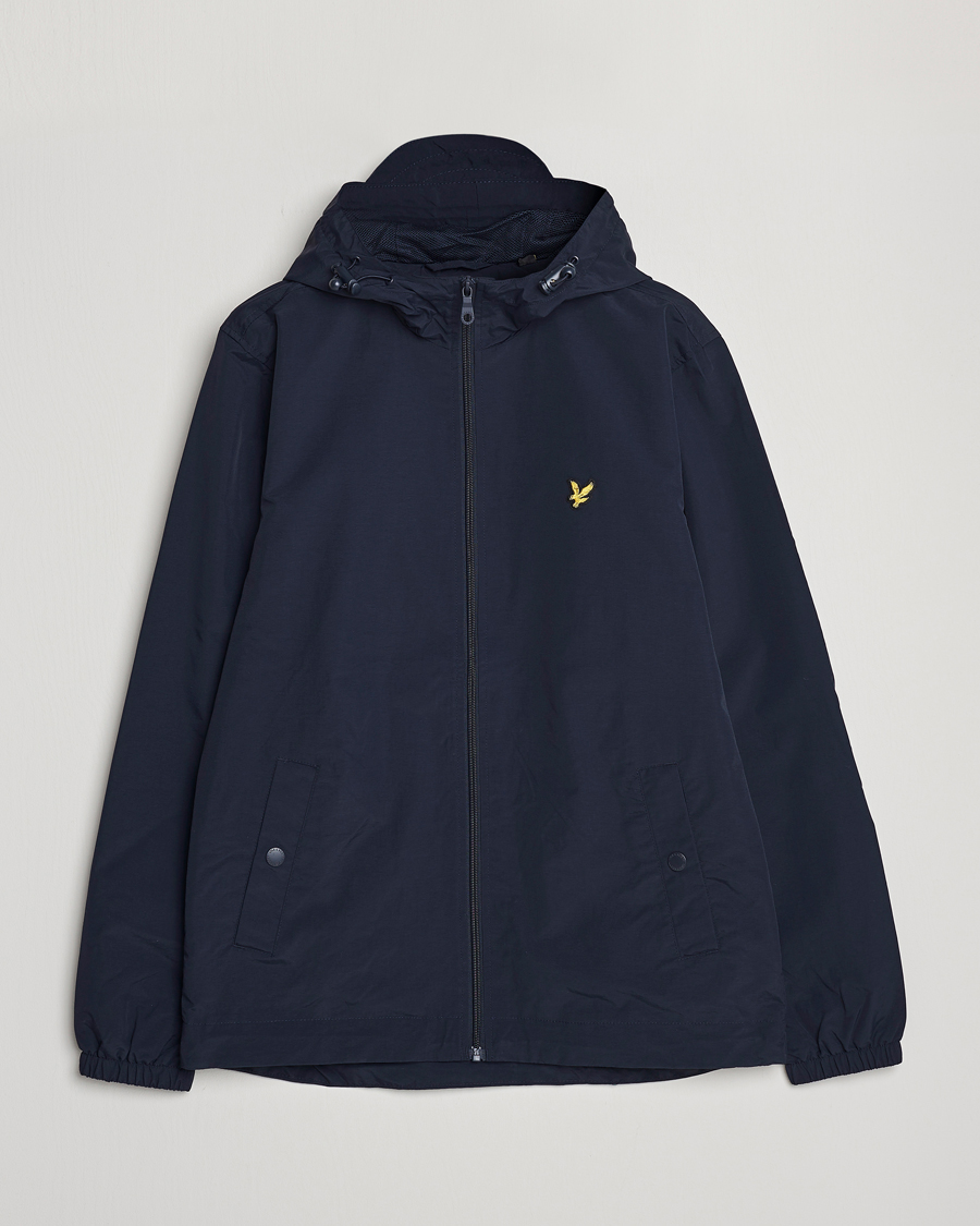 Homme | Manteaux Et Vestes | Lyle & Scott | Zip Through Hooded Jacket Dark Navy