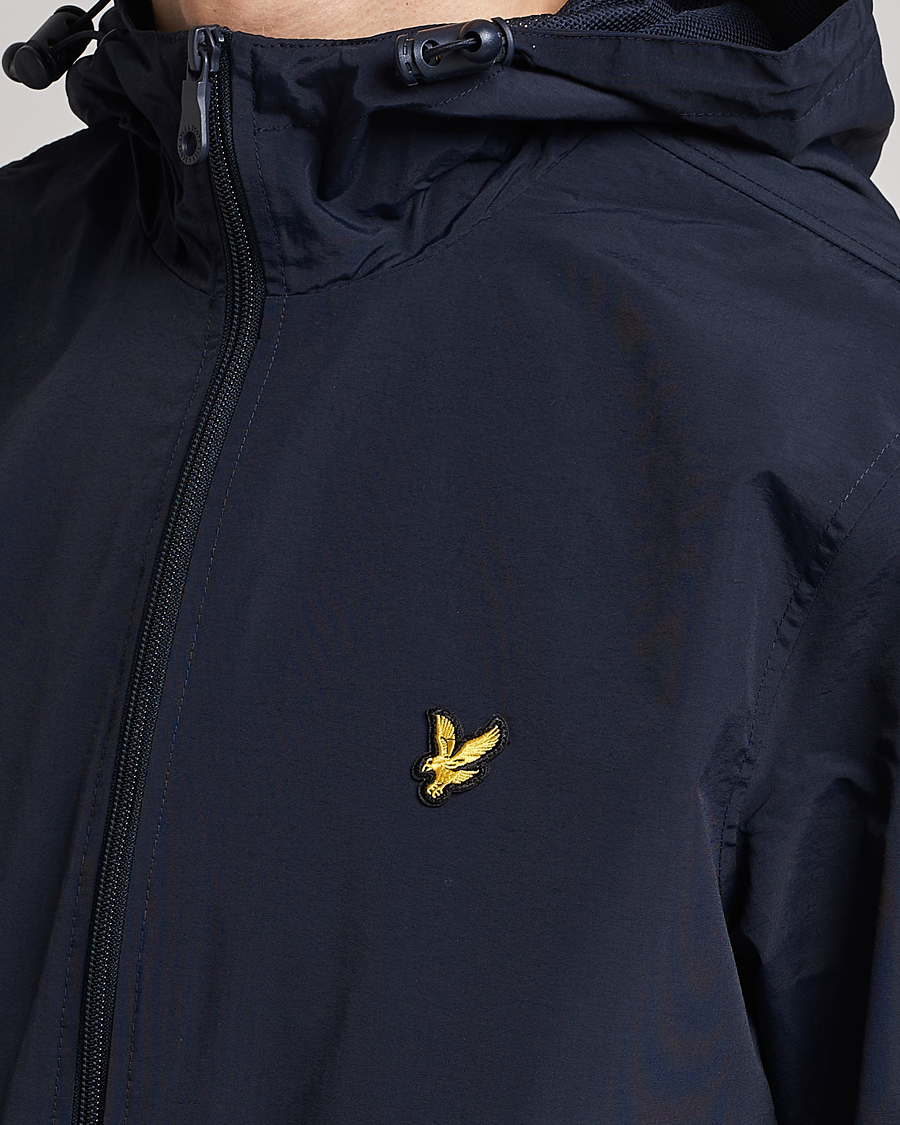 Homme | Manteaux Et Vestes | Lyle & Scott | Zip Through Hooded Jacket Dark Navy