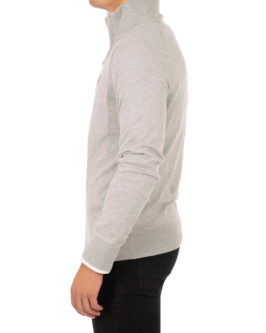 Homme | Pulls Et Tricots | Henri-Lloyd | Henri Lloyd Miller Regular Half Zip Grey Marl