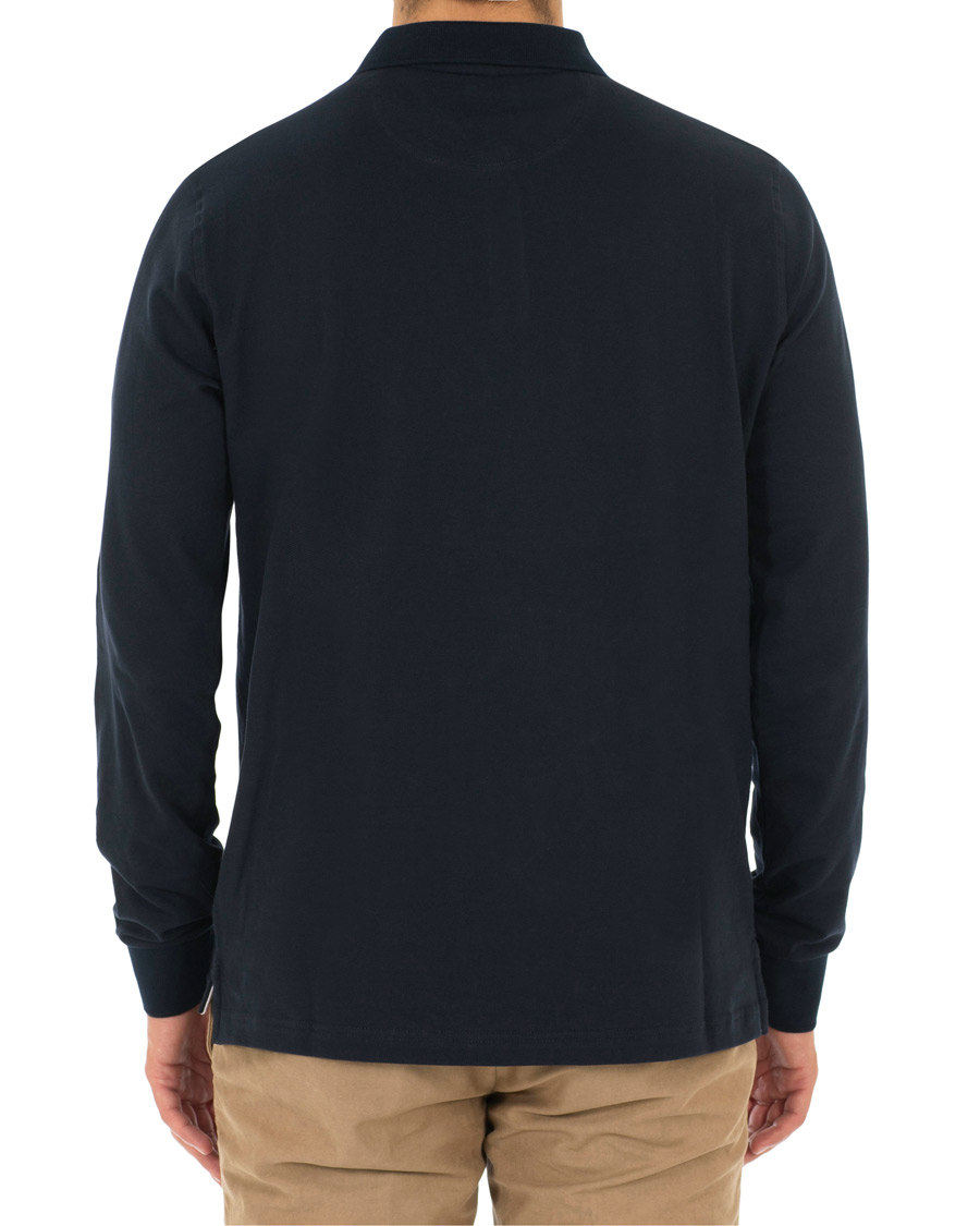 Homme | Pulls Et Tricots | Henri-Lloyd | Henri Lloyd Musburry Regular Long Sleeve Polo Navy