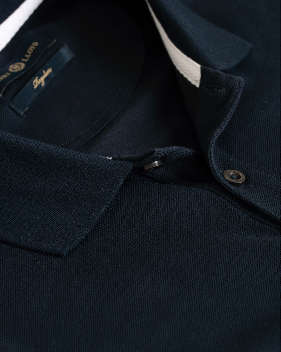 Homme | Pulls Et Tricots | Henri-Lloyd | Henri Lloyd Musburry Regular Long Sleeve Polo Navy