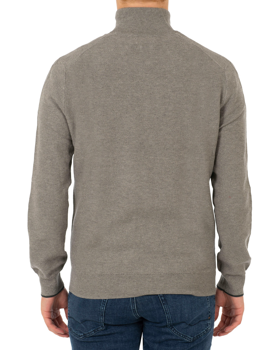 Homme | Pulls Et Tricots | Polo Ralph Lauren | Texture Half Zip Fawn Grey Heather