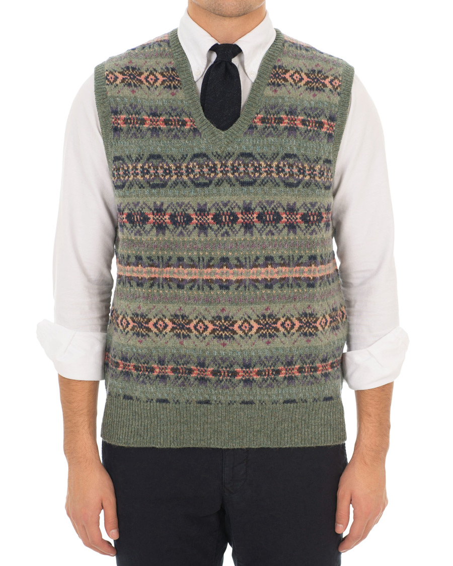 Homme | Pulls Et Tricots | Polo Ralph Lauren | Wool Fairisle Crew Vest Lovette/Multi