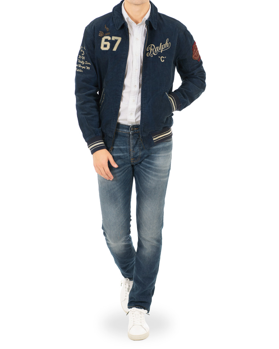 Homme | Manteaux Et Vestes | Polo Ralph Lauren | Corduroy Backprint Jacket Norfolk Blue