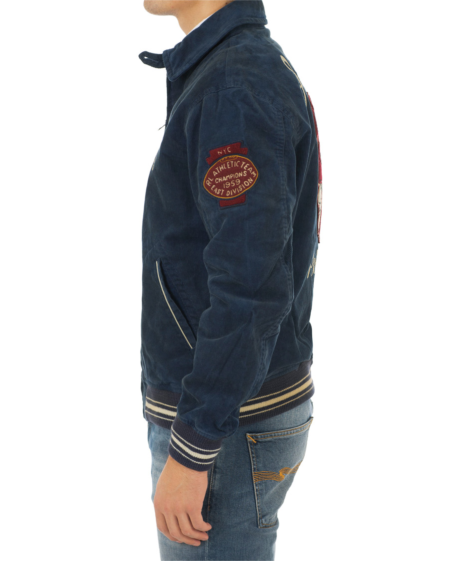 Homme | Manteaux Et Vestes | Polo Ralph Lauren | Corduroy Backprint Jacket Norfolk Blue