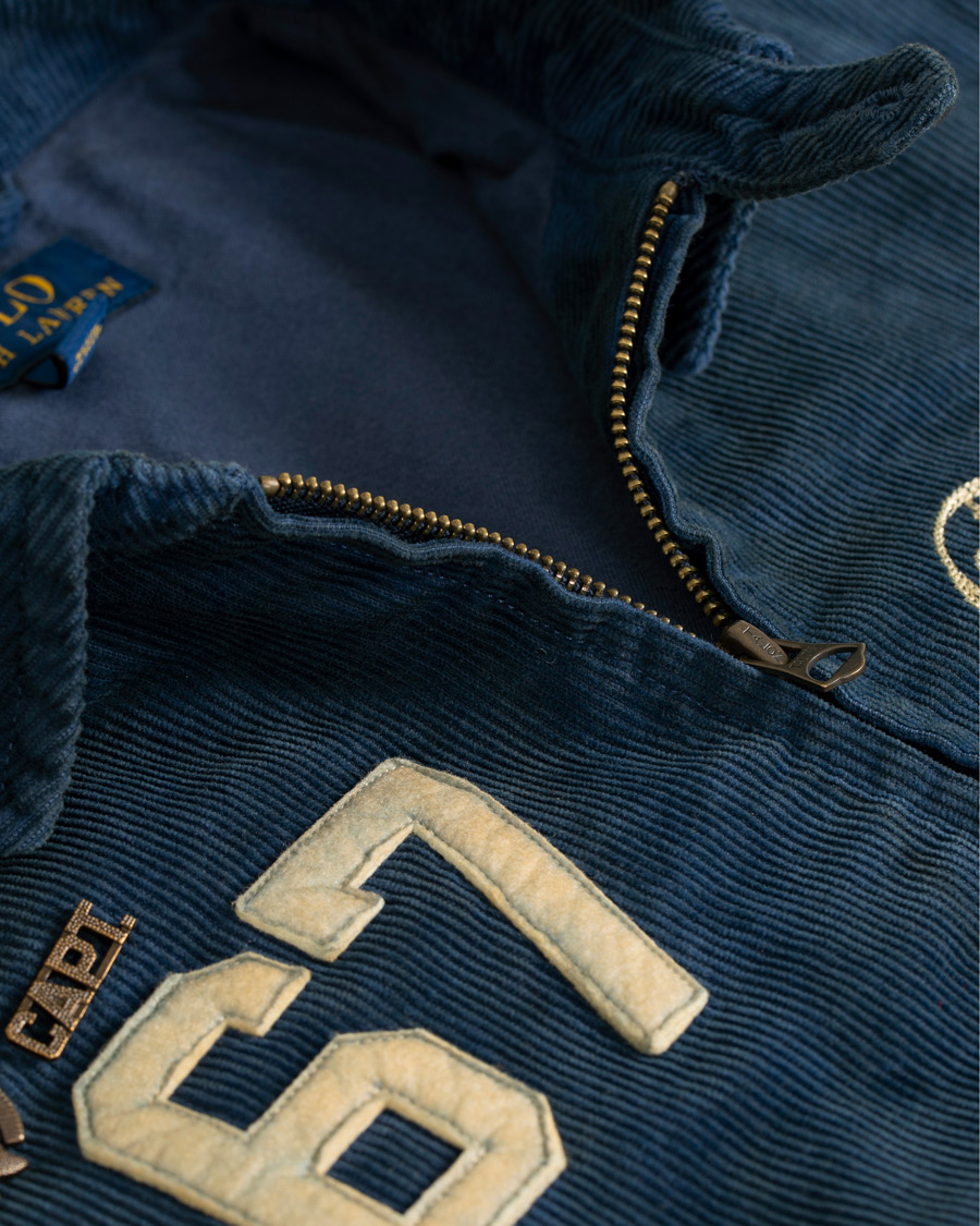 Homme | Manteaux Et Vestes | Polo Ralph Lauren | Corduroy Backprint Jacket Norfolk Blue