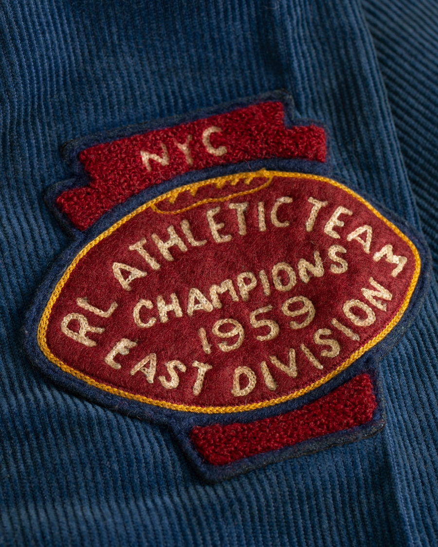 Homme | Manteaux Et Vestes | Polo Ralph Lauren | Corduroy Backprint Jacket Norfolk Blue