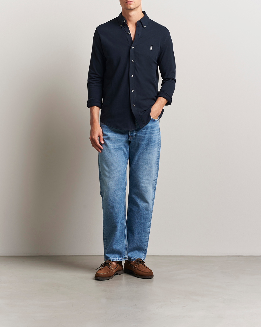 Homme | Chemises | Polo Ralph Lauren | Featherweight Mesh Shirt Aviator Navy