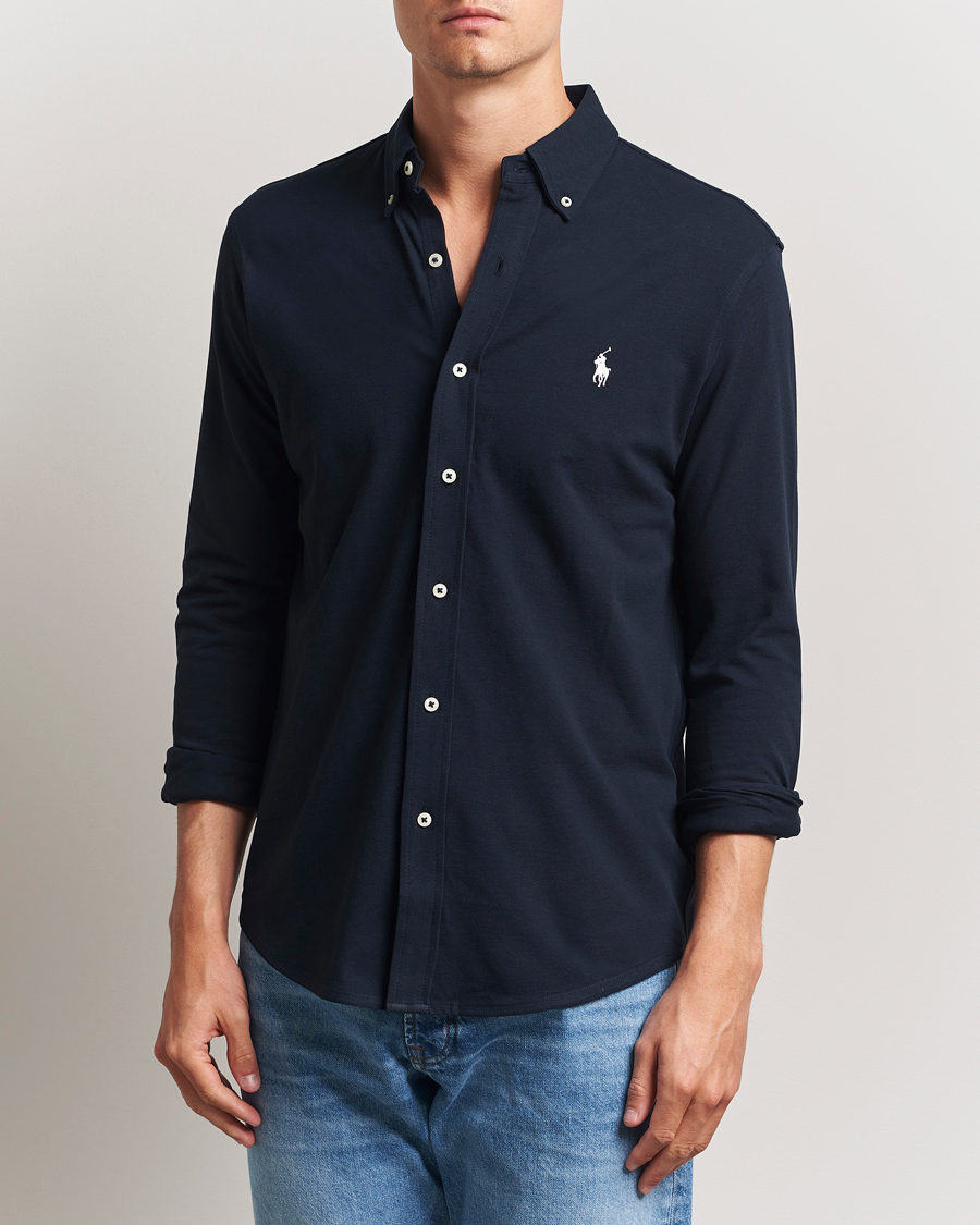 Homme | Chemises | Polo Ralph Lauren | Featherweight Mesh Shirt Aviator Navy