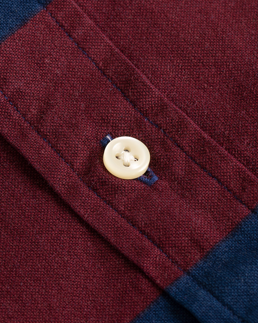 Homme | Chemises | Polo Ralph Lauren | Core Fit Barstripe Shirt Burgundy/Blue