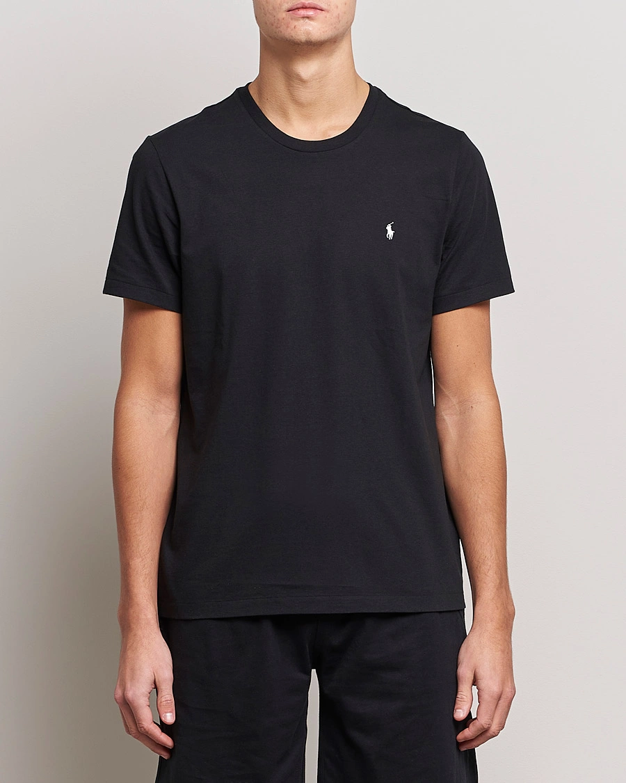 Homme | T-Shirts Noirs | Polo Ralph Lauren | Liquid Cotton Crew Neck Tee Black