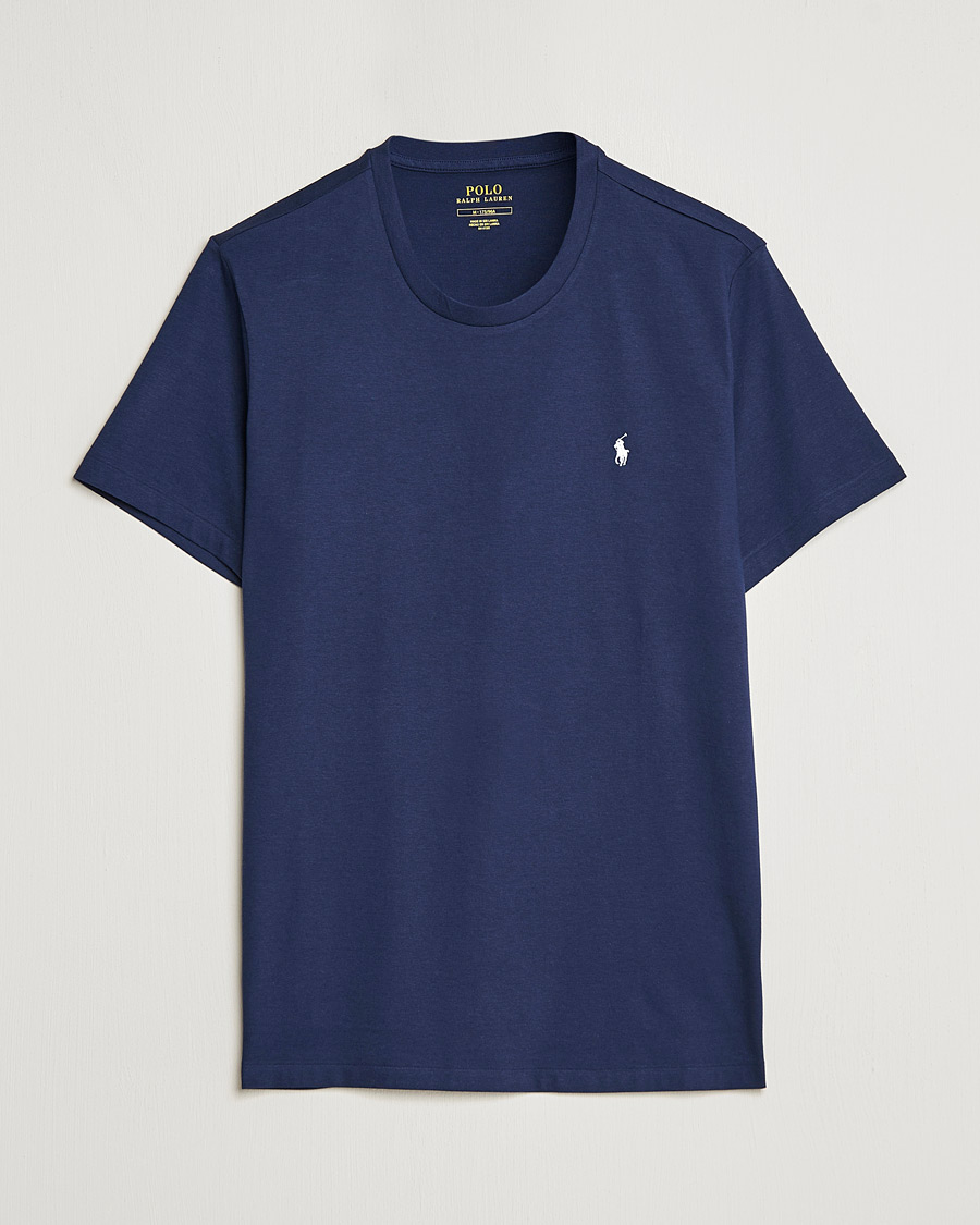Homme | T-shirts | Polo Ralph Lauren | Liquid Cotton Crew Neck T-Shirt Cruise Navy