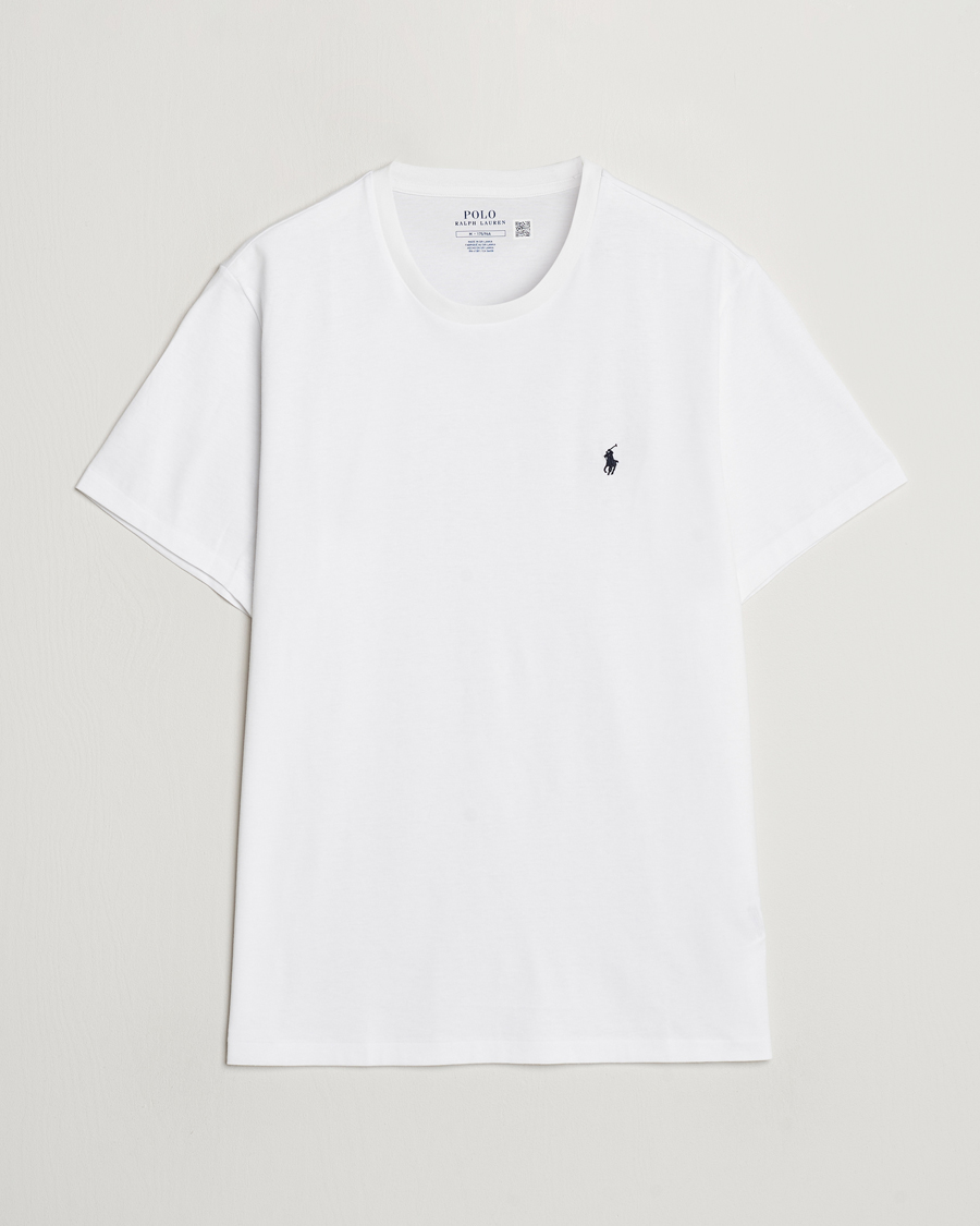 Homme | T-shirts | Polo Ralph Lauren | Liquid Cotton Crew Neck T-Shirt White