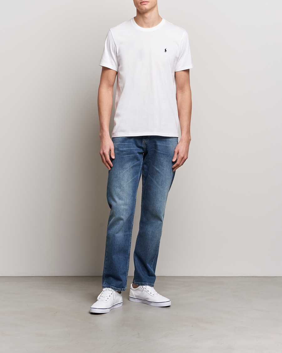Homme | T-shirts | Polo Ralph Lauren | Liquid Cotton Crew Neck T-Shirt White