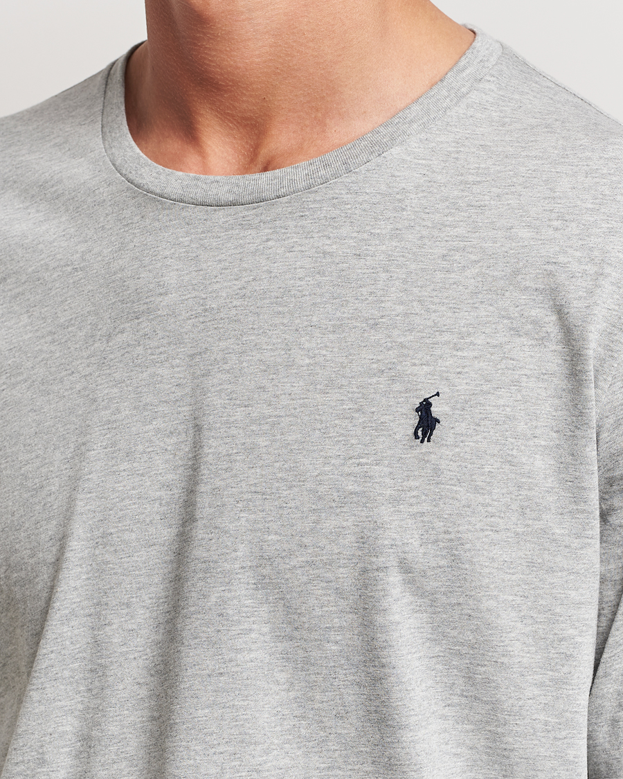 Homme | T-shirts | Polo Ralph Lauren | Liquid Cotton Long Sleeve Crew Neck Tee Andover Heather