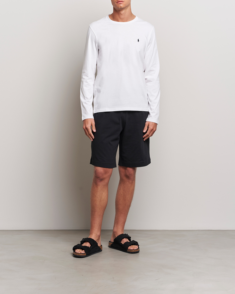 Homme | T-shirts | Polo Ralph Lauren | Liquid Cotton Long Sleeve Crew Neck Tee White